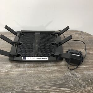 Netgear Nighthawk X6 R8000 AC3200 Tri-band WiFi Router w/ Power Cable